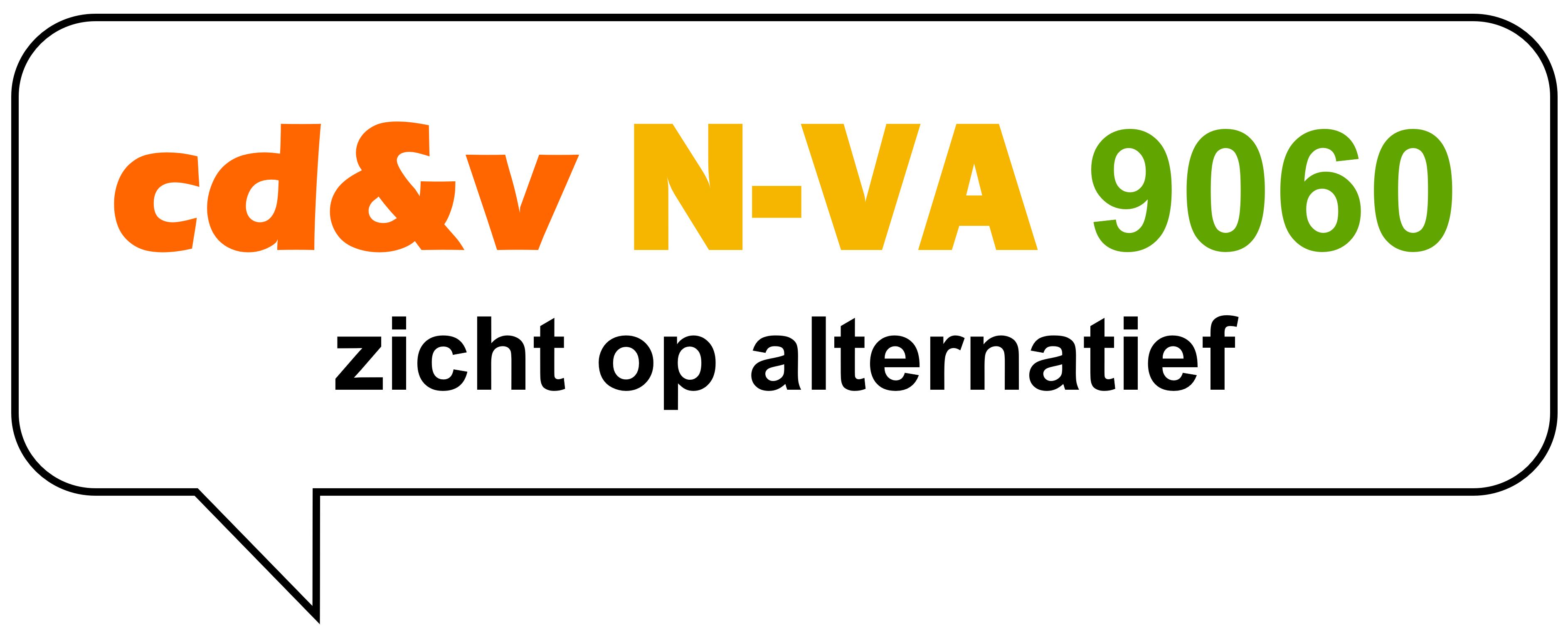 Logo kartel 'cd&v N-VA 9060'