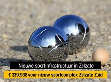 Minister Weyts investeert in nieuwe sportinfrastructuur in Zelzate