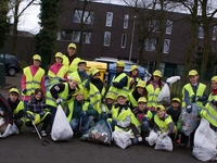 Groepsfoto 4e leerjaar St-Laurens Zelzate-West